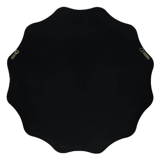 Závěsné zrcadlo Luppo, zeleno-šedé, lesklé