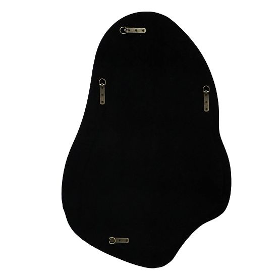 Závěsné zrcadlo Maluma, lila, lesklé