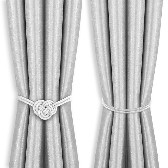 Závěsy - doplňky EDMONTON barva pudrová růžová ameliahome