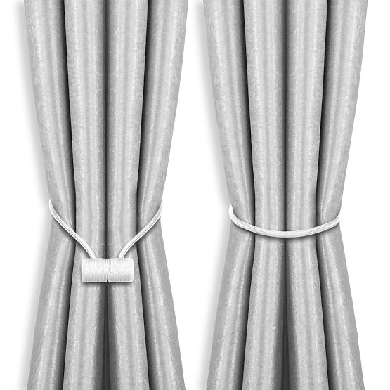 Závěsy - doplňky HAMILTON barva světle modrá ameliahome