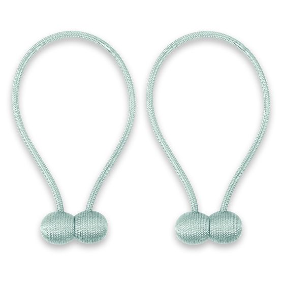 Závěsy - doplňky TORONTO barva světle modrá ameliahome