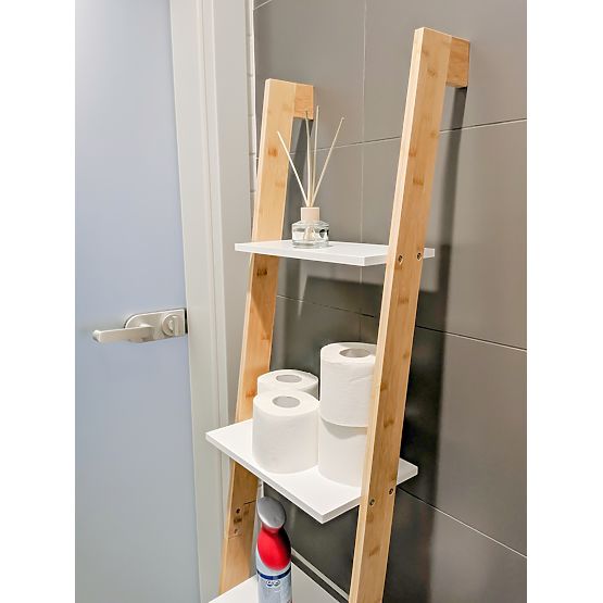 Žebříkový regál Scandi Bamboo