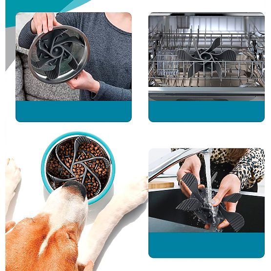 Zpomalovací vložka do misky pro psa PJ-031