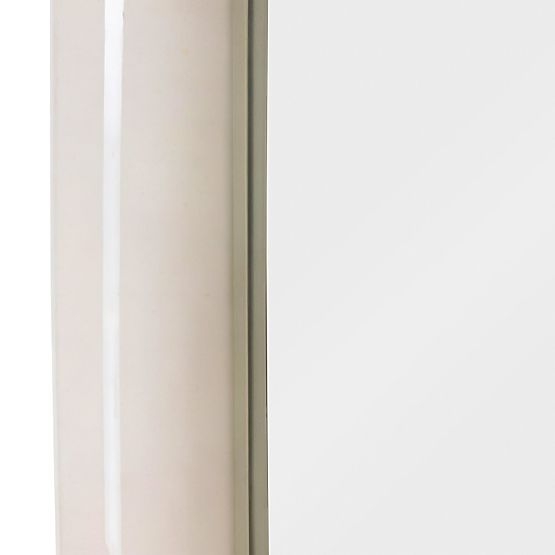 Zrcadlo Uva, 180x80 cm, světle béžové, lesklé