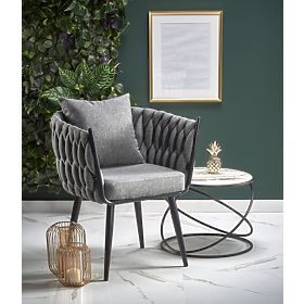 AVATAR relaxační křeslo šedé 