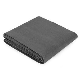 Balkónová clona s kovaním 100x700 cm stínící síť + instalační prvky šedá MultiGarden, MultiGarden