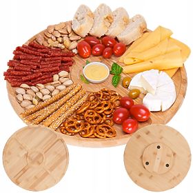 Bambusová deska na občerstvení a sýry Gracja