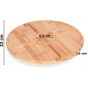 Bambusová deska na občerstvení a sýry Gracja