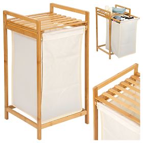 bambusový koš na prádlo nebo hračky HANOI 1 přihrádka