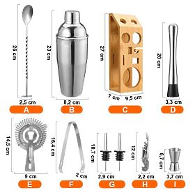 Barmanská sada BRADFORD 10 kusů