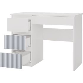 Biurko Mijas LEWE ARTESO BLUE Niebieski