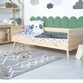 Čalouněný panel Oblouček - mátový, MIRAS