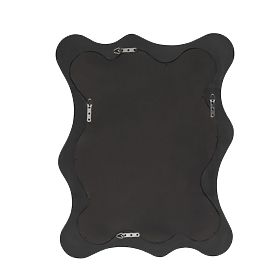 DECO nástěnné zrcadlo, stříbrné antické (1p=1ks), Halmar