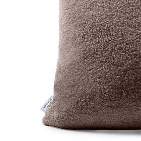 Dekorační povlak na polštář Calm 30x50 cm, boucle, hnědá