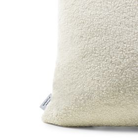 Dekorativní povlak na polštář Calm 45x45 cm, boucle, krémový