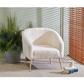 Designové křeslo GRIFON - krémové