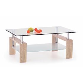 DIANA H konferenční stolek dub sonoma (2p=1ks), Halmar