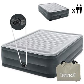 Dvouosobová nafukovací matrace s automatickou pumpou - 203x152 cm INTEX 64418