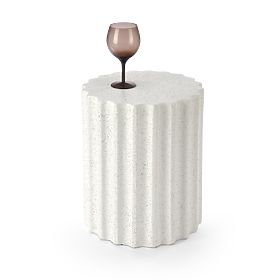 FARA konferenční stolek kompozit - oxid hořečnatý, bílý (1p=1ks)