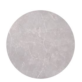 FLAMINGO sada 2 stolků, popelavý mramor/ černá (2p=1ks)