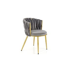 K517 židle šedá (1p=2ks)