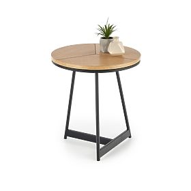 KARIDA-S konferenční stolek dub přírodní/černý (1p=1ks)