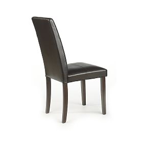 KERRY BIS židle wenge/tmavě hnědá (1p=2ks)