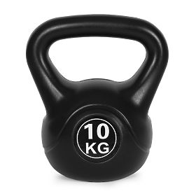 Kettlebell činka 10 kg na cvičení činka koule závaží hmotnost fitness ModernHome