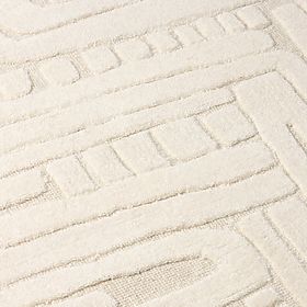 Koberec obdélníkový Sophia, tuftovaný, bavlněný, krémový, Velikost koberce: 120x180, lectus