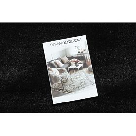 Koberec SOFTY, Jednotný, Jednobarevný, černý, F.H.Kabis