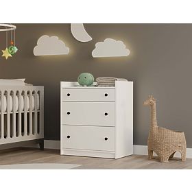 Komoda HOUSTON BÍLÁ