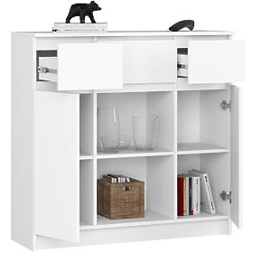 KOMODA K100 2D 3SZ 1P PK BÍLÁ