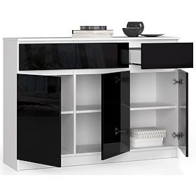 KOMODA K140 3D 3SZ CLP PK ČERNÝ LESK