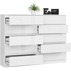 KOMODA K160 10SZ CLP PK BÍLÝ LESK