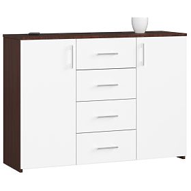 KOMODA K45 PK WENGE / BÍLÁ