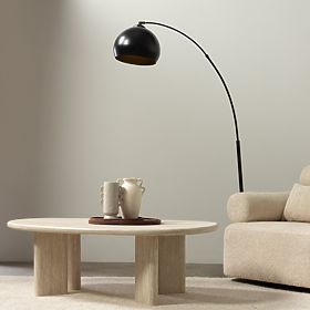 Konferenční stolek Cameron 130 cm, travertin