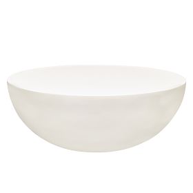 Konferenční stolek Lagoon 80 cm, béžový, matný