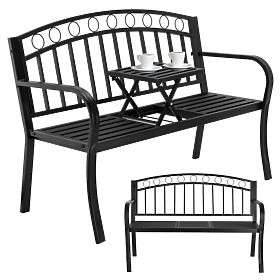 Kovová zahradní lavice BANCO