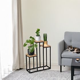 Kovový květinový stojan loft AGRAS CRAFT na květiny
