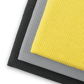 Kuchyňský ručník LETTY šedá barva s reliéfním klasickým motivem klasický styl 50x70 ameliahome