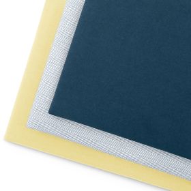 Kuchyňský ručník LETTY žlutá barva tištěný motiv moderní styl klasický 50x70 ameliahome