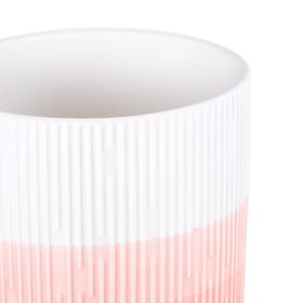 Květináč FINO barva pudrově růžová moderní styl do interiéru ameliahome