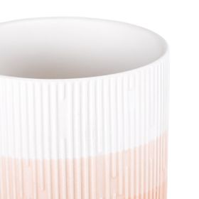 Květináč FINO korálová barva moderní styl pro interiér ameliahome