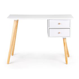 Moderní počítačový stůl se 2 zásuvkami MODERNHOME