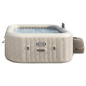Nafukovací čtvercové SPA bazén s hydromasáží pro 4 osoby 175x71 cm prémiové příslušenství INTEX 2844, INTEX