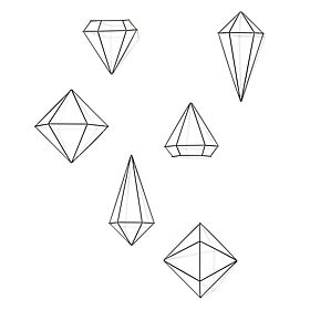 Nástěnná dekorace PRISMA umbra