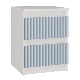 Noční stolek Malwa M2 ARTESO BLUE / Modrá