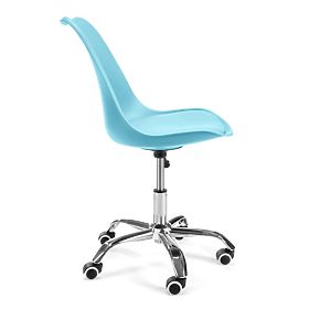 OTOČNÁ ŽIDLE FD005 MODRÁ