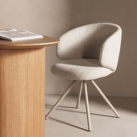 Otočná židle Pearl béžová, lectus