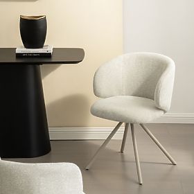 Otočná židle Pearl béžová